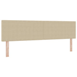 vidaXL Hoofdbord Lichtgrijs 80 cm Corduroy stof