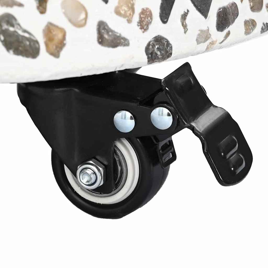 vidaXL Parasolvoet Multikleur Ø 45 x 33 cm Betonkleurig