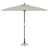 vidaXL Parasolvoet Multikleur Ø 45 x 33 cm Betonkleurig