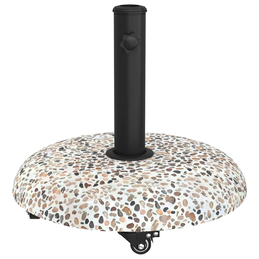 vidaXL Parasolvoet Multikleur Ø 45 x 33 cm Betonkleurig