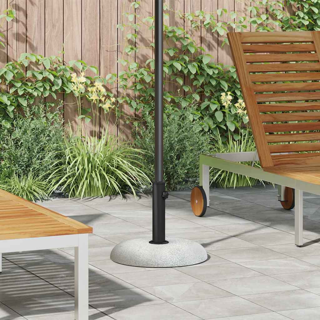 vidaXL Parasolvoet Multikleur Ø 45 x 33 cm Betonkleurig