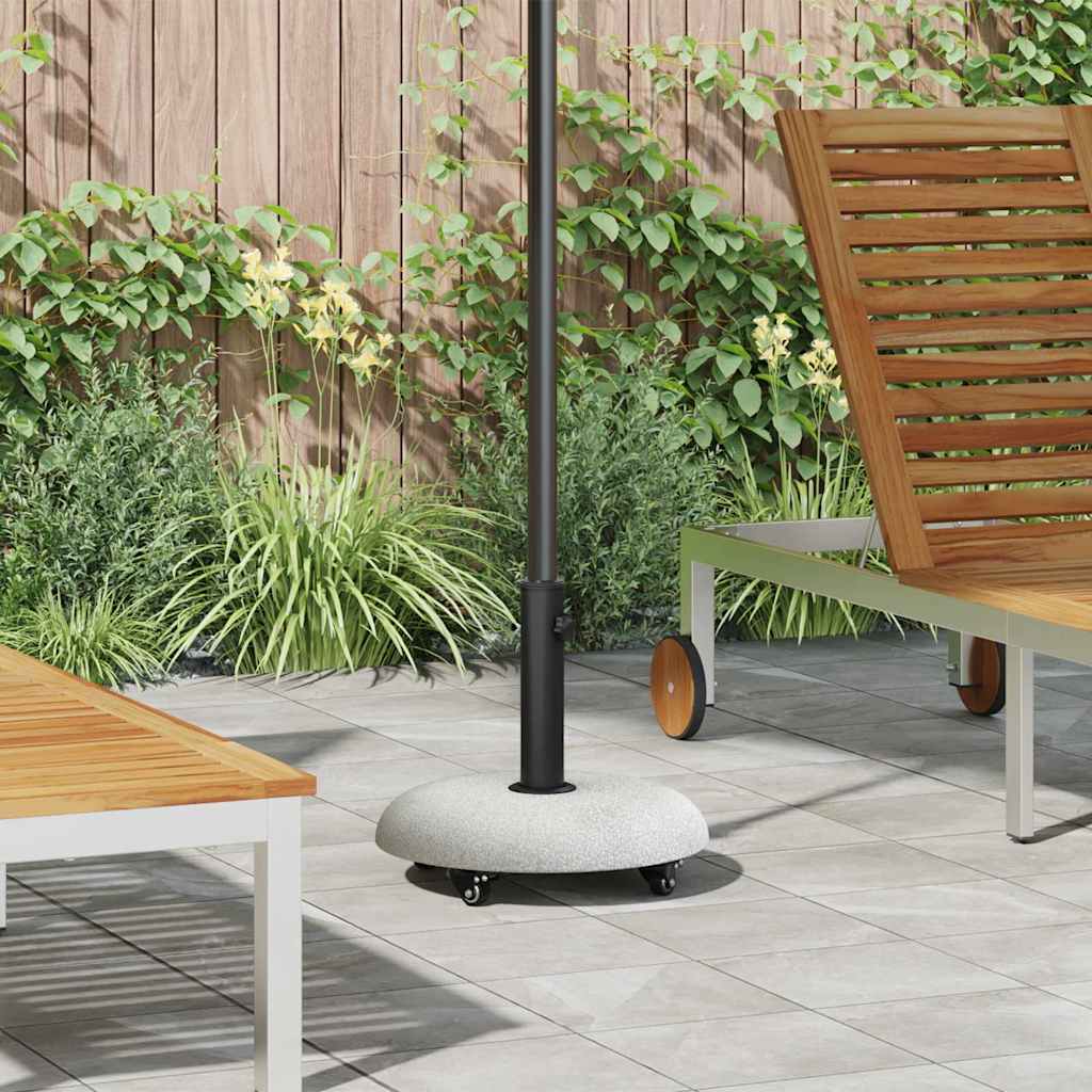 vidaXL Parasolvoet Multikleur Ø 45 x 33 cm Betonkleurig