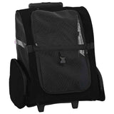 vidaXL Pet Trolley Foldable Beige
