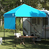 vidaXL Awning Tent Blue 194 x 194 x 251 cm Fabric