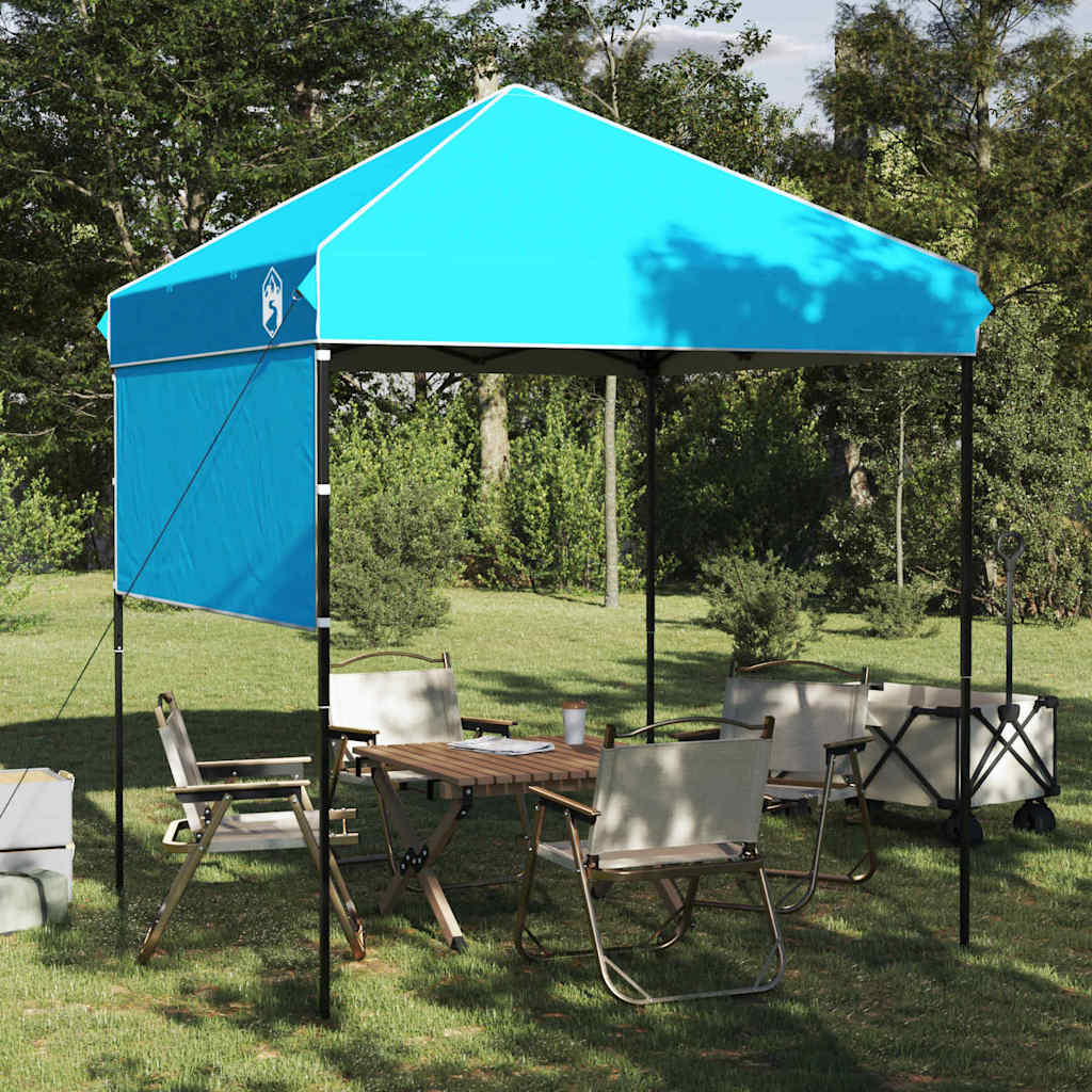 vidaXL Awning Tent Blue 194 x 194 x 251 cm Fabric