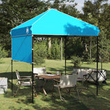 vidaXL Awning Tent Blue 194 x 194 x 251 cm Fabric