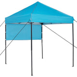 vidaXL Awning Tent Blue 194 x 194 x 251 cm Fabric