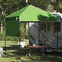 vidaXL Awning Tent Blue 194 x 194 x 251 cm Fabric