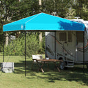 vidaXL Luifel Tent Blauw 243 x 243 x 251 cm Stof