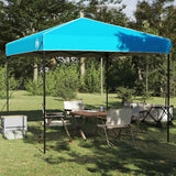 vidaXL Luifel Tent Blauw 243 x 243 x 251 cm Stof