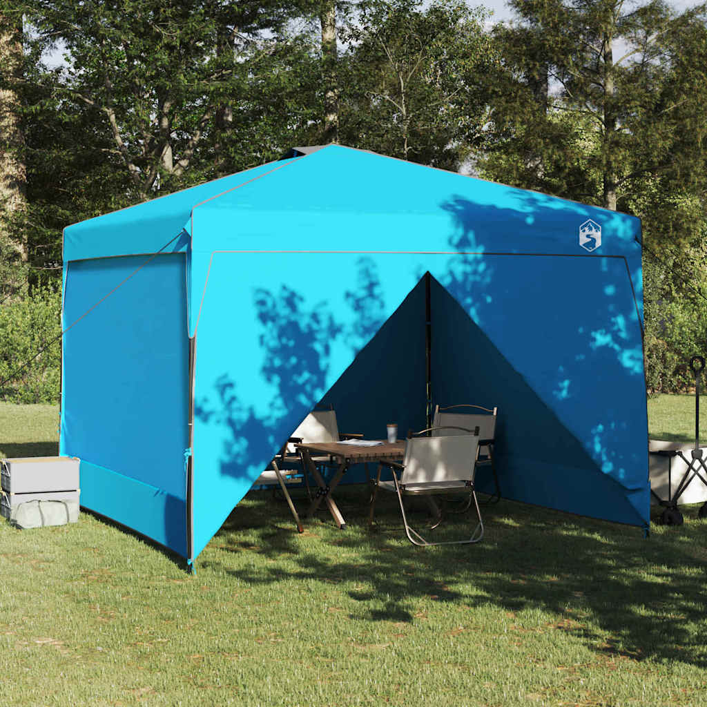 vidaXL Luifel Tent Blauw 290 x 290 x 251 cm Stof