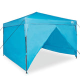 vidaXL Luifel Tent Blauw 290 x 290 x 251 cm Stof