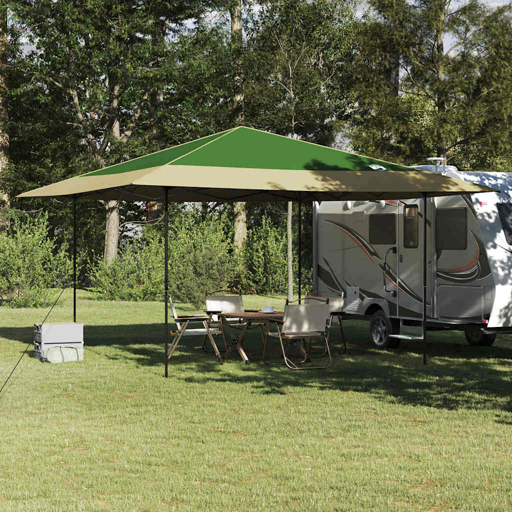 vidaXL Awning Tent Blue 395 x 395 x 251 cm Fabric