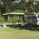 vidaXL Awning Tent Blue 395 x 395 x 251 cm Fabric