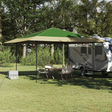 vidaXL Awning Tent Blue 395 x 395 x 251 cm Fabric