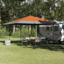 vidaXL Awning Tent Blue 395 x 395 x 251 cm Fabric