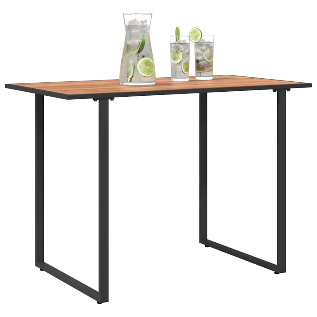 vidaXL Garden Table Brown 100 x 55 x 70 cm Wood