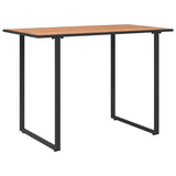 vidaXL Garden Table Brown 100 x 55 x 70 cm Wood
