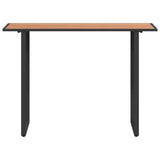 vidaXL Garden Table Brown 100 x 55 x 70 cm Wood