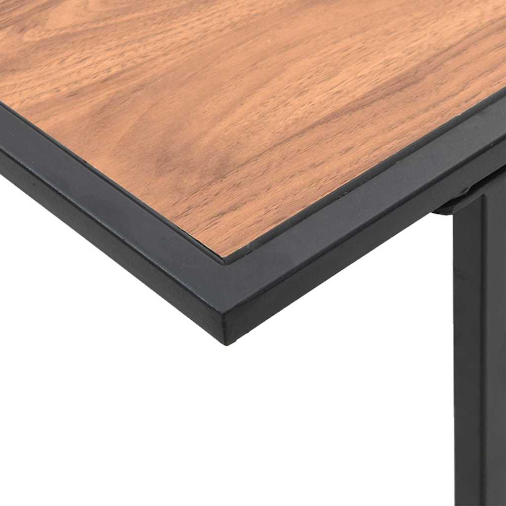 vidaXL Garden Table Brown 100 x 55 x 70 cm Wood