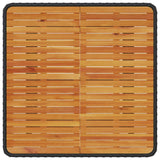 vidaXL Tuin Eettafel Set Zwart poly rattan