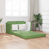 vidaXL Sofa bed floor model 2-in-1 122x204x55 cm velvet light grey