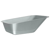 vidaXL Vervangingsblad voor de kruiwagen Zilver 88 x 60 x 32 cm Staal