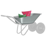 vidaXL Vervangingsblad voor de kruiwagen Zilver 88 x 60 x 32 cm Staal