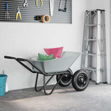 vidaXL Vervangingsblad voor de kruiwagen Zilver 88 x 60 x 32 cm Staal