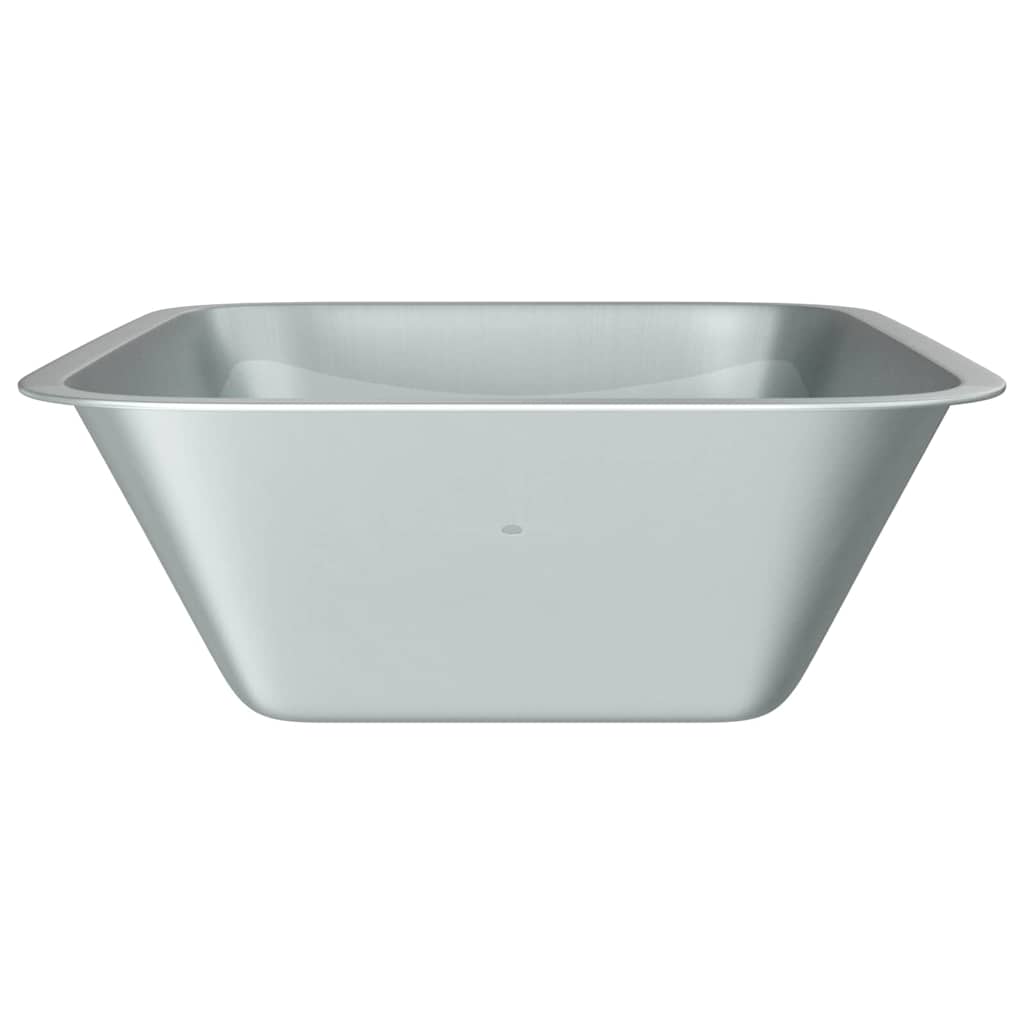 vidaXL Vervangingsblad voor de kruiwagen Zilver 88 x 60 x 32 cm Staal