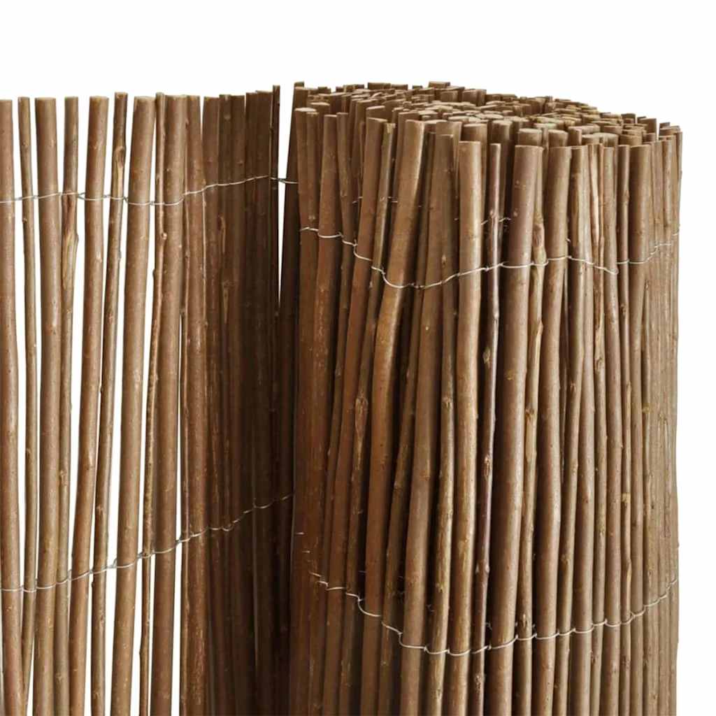 vidaXL Tuinscherm 300x100 cm wilgenhout