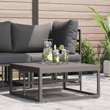vidaXL Buiten Meubilair Zwart en Anthraciet 70 x 71,5 x 71 cm Metaal