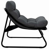 vidaXL Tuinmeubelen 2 pcs Zwart 60,5 x 81 x 71 cm Gepoedercoat staal