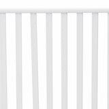 vidaXL Tuinbank Effen Wit 103,5 x 51,5 x 90 cm Staal