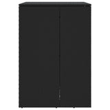vidaXL Waste Bin Box Black 65 x 80 x 115 cm Polyethylene
