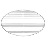 vidaXL Barbecuerooster rond Ø34,5 cm 304 roestvrij staal