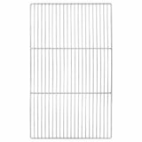 vidaXL Grillrooster Zilver 40 x 30 cm Roestvrij staal