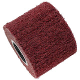 vidaXL Schuurrollers 3 pcs Rood 12 x 12 x 10 cm Synthetische vezel