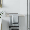 vidaXL Towel Rack Silver 40 x 9 x 4 cm Stainless Steel