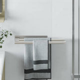 vidaXL Towel Rack Silver 40 x 9 x 4 cm Stainless Steel