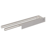 vidaXL Towel Rack Silver 40 x 9 x 4 cm Stainless Steel