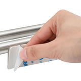 vidaXL Towel Rack Silver 40 x 9 x 4 cm Stainless Steel