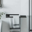 vidaXL Towel Rack Silver 40 x 9 x 4 cm Stainless Steel