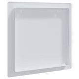 vidaXL Toegangspanelen 2 pcs Wit 15 x 15 cm ABS Kunststof
