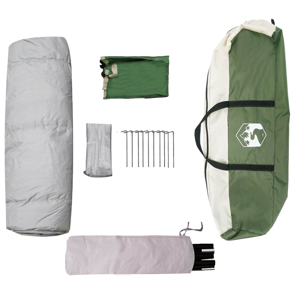 vidaXL Instant Tent met Rainfly voor 3 Personen met Snelle Bevrijding