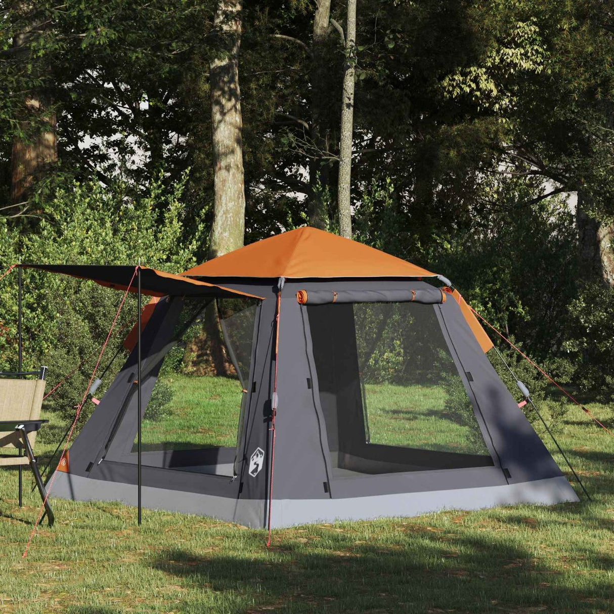 vidaXL Instant Tent met Rainfly voor 3 Personen met Snelle Bevrijding