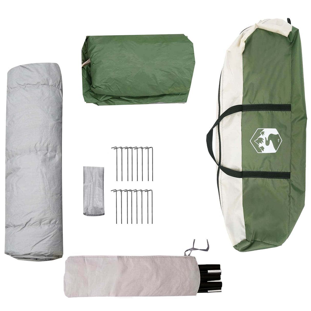 vidaXL Instant Tent met Rainfly voor 12 Personen met Snelle Bevestiging