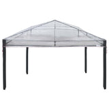 vidaXL Gazebo hoes vervanging Doorzichtig 300 x 300 x 26 cm PVC