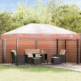 vidaXL Gazebo hoes vervanging Doorzichtig 300 x 300 x 26 cm PVC