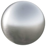 vidaXL Brushed Ball 8 pcs Ø 5 cm silver Stainless steel 201
